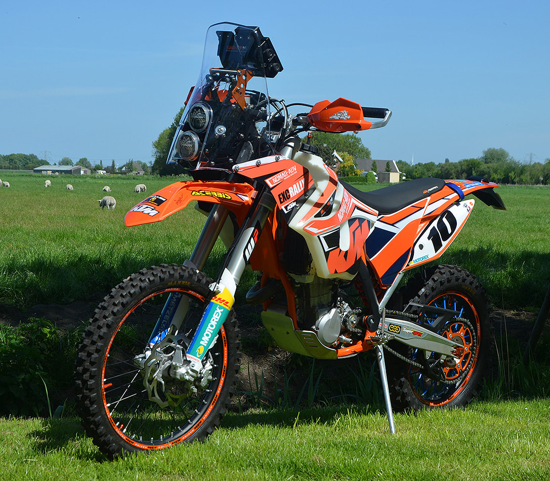 Complete rally kit for KTM EXC models - Cross-Country Adventures: RALLY+ADV  Equipment